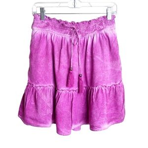 Pilcro x Anthropologie Tie-Dye Mini Skirt Size XS